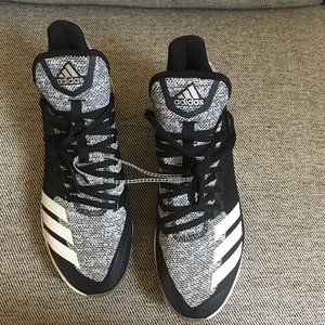 NWOT Adidas Icon 4 Gum Men's Cleats Size 8.5